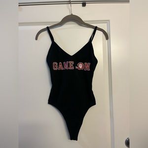PINK Victoria Secret Brand Indiana University Body Suit